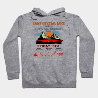 Camp Crystal Lake Survival Retreat Hoodie